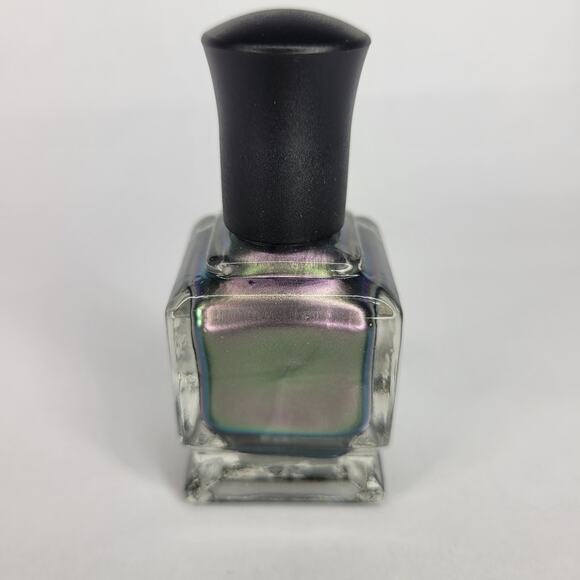 Deborah Lippmann Nail Polish "Wicked Game" NEW Iridescent Holo Chrome - Picture 4 of 9